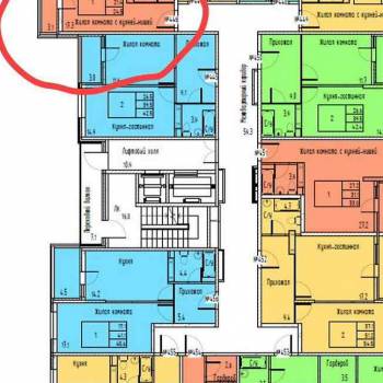 Продается 1-комнатная квартира, 21,4 м²