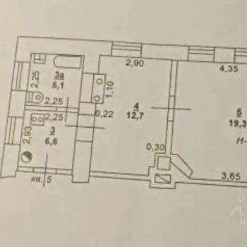 Продается 2-х комнатная квартира, 43,2 м²
