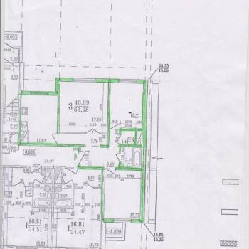 Продается 3-х комнатная квартира, 67 м²