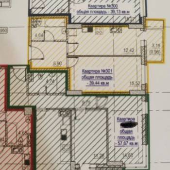 Продается 2-х комнатная квартира, 58 м²