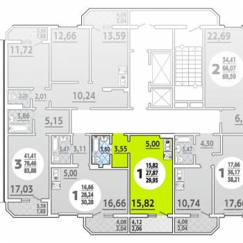 Продается 1-комнатная квартира, 30 м²