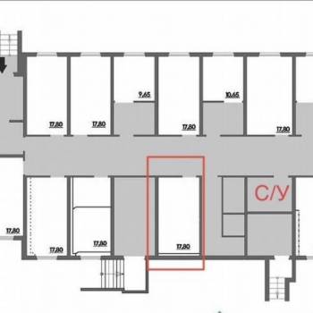 Продается Нежилое помещение, 17,8 м²