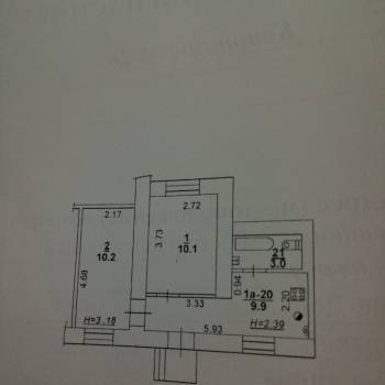 Продается 2-х комнатная квартира, 40 м²