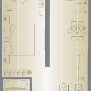 Продается 2-х комнатная квартира, 46 м²