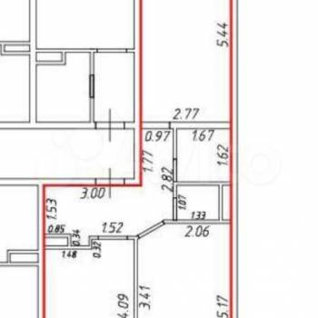 Продается 2-х комнатная квартира, 52,4 м²