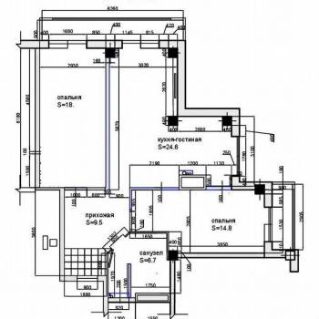 Продается 2-х комнатная квартира, 73 м²