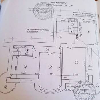 Продается 3-х комнатная квартира, 142 м²