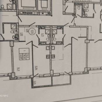 Продается 1-комнатная квартира, 40,89 м²
