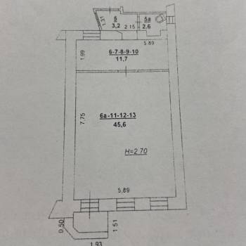 Сдается Нежилое помещение, 65,7 м²