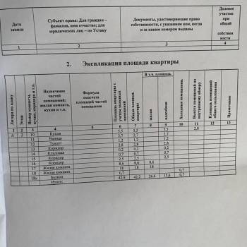 Продается 2-х комнатная квартира, 43 м²