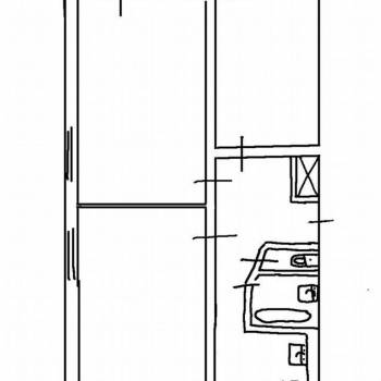 Сдается Многокомнатная квартира, 60,2 м²