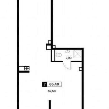 Сдается Нежилое помещение, 66,5 м²
