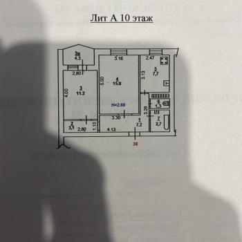 Продается 2-х комнатная квартира, 49 м²