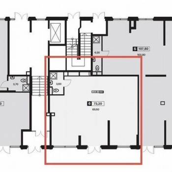 Продается Нежилое помещение, 73 м²