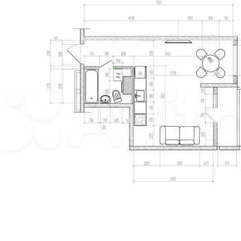 Продается 1-комнатная квартира, 32 м²