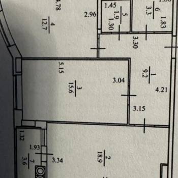 Сдается Многокомнатная квартира, 61 м²