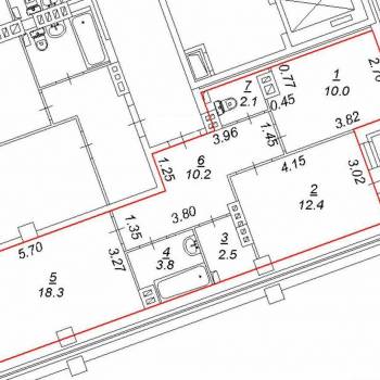 Продается 2-х комнатная квартира, 59,3 м²