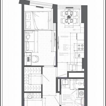Продается 1-комнатная квартира, 38,5 м²