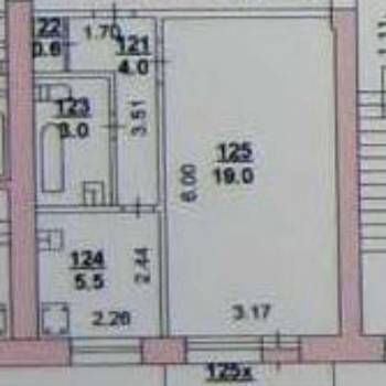 Продается 1-комнатная квартира, 32,1 м²