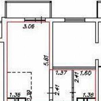 Продается 1-комнатная квартира, 26 м²