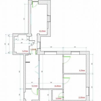 Продается 3-х комнатная квартира, 70 м²