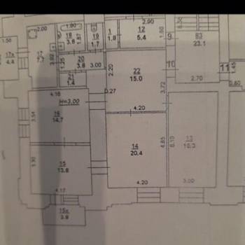 Продается Многокомнатная квартира, 105 м²
