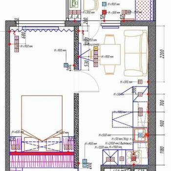 Сдается 2-х комнатная квартира, 44,4 м²