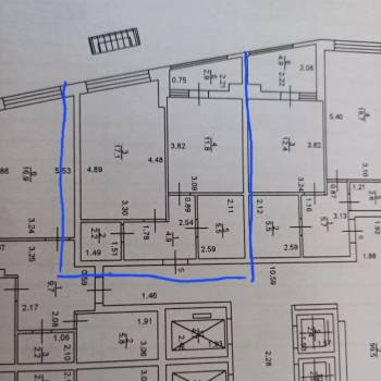 Продается 1-комнатная квартира, 44,4 м²