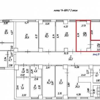 Сдается Нежилое помещение, 24,4 м²