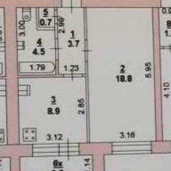 Сдается 1-комнатная квартира, 37 м²