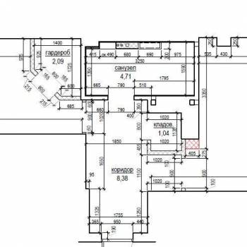 Продается 2-х комнатная квартира, 60 м²