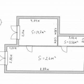 Продается Нежилое помещение, 43,4 м²