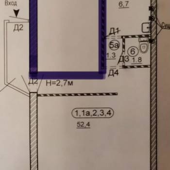 Сдается Нежилое помещение, 25 м²