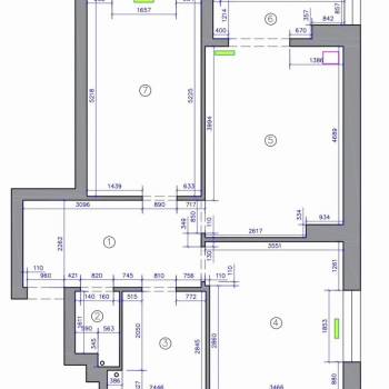 Сдается 2-х комнатная квартира, 70 м²
