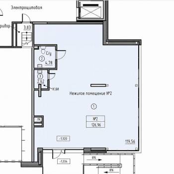 Продается Офис, 127 м²