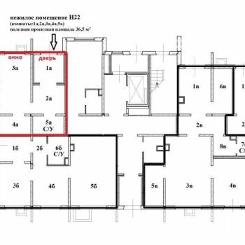 Продается Нежилое помещение, 36,5 м²