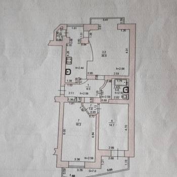 Сдается Многокомнатная квартира, 83,1 м²