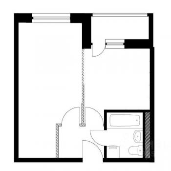 Продается 1-комнатная квартира, 31 м²