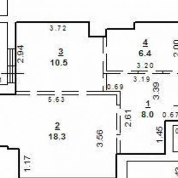 Продается 1-комнатная квартира, 45 м²