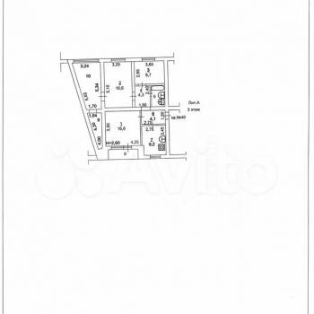 Продается 3-х комнатная квартира, 86,2 м²