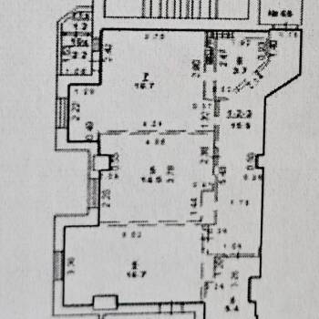 Продается 2-х комнатная квартира, 78 м²