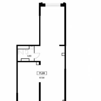 Сдается Нежилое помещение, 72 м²