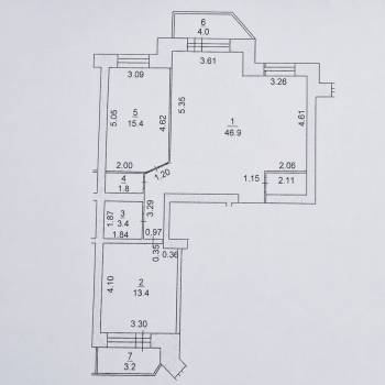 Продается 3-х комнатная квартира, 80,9 м²