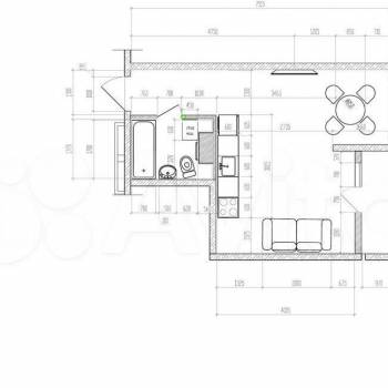 Продается 1-комнатная квартира, 32 м²