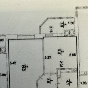 Продается 1-комнатная квартира, 33,2 м²