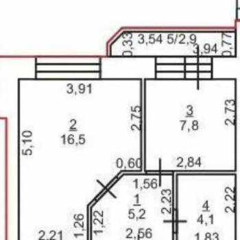 Продается 1-комнатная квартира, 34 м²