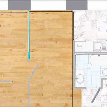 Продается 2-х комнатная квартира, 43,8 м²