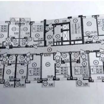 Продается 1-комнатная квартира, 40,6 м²