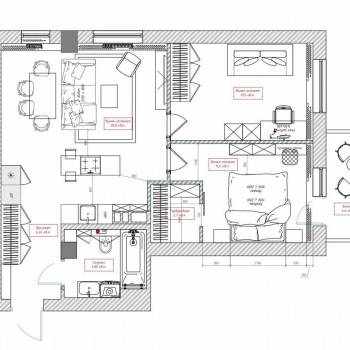 Продается 3-х комнатная квартира, 68 м²