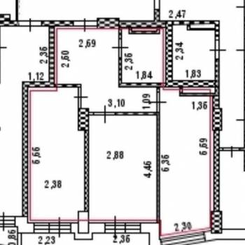 Продается 2-х комнатная квартира, 60 м²